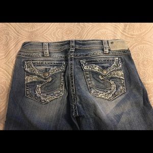 Silver Jeans - Bootcut w/ Beaded Pockets - 32/31
